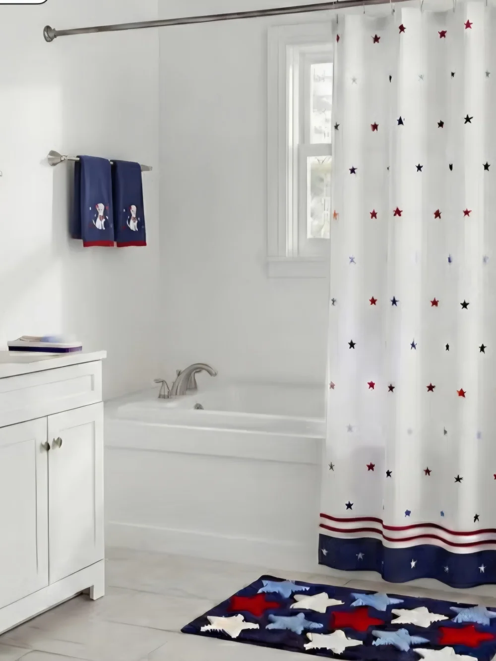 Avanti white shower